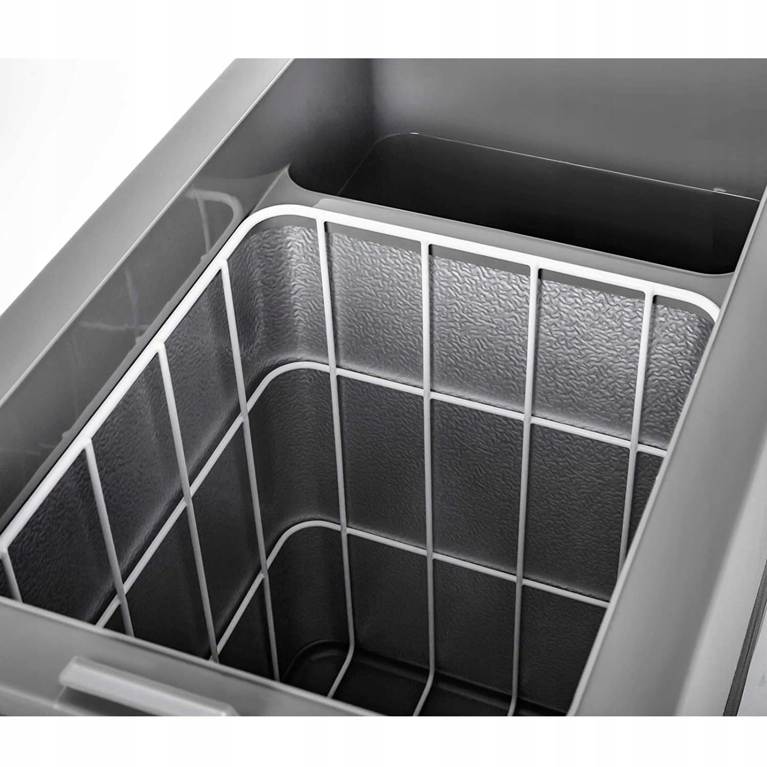Kompressorkühlschrank für Auto, tragbare Kompressor-Kühlbox, 55 L, Minikühlschrank Wohnwagen Camping LKW, -20℃, 12/24V DC 230V AC