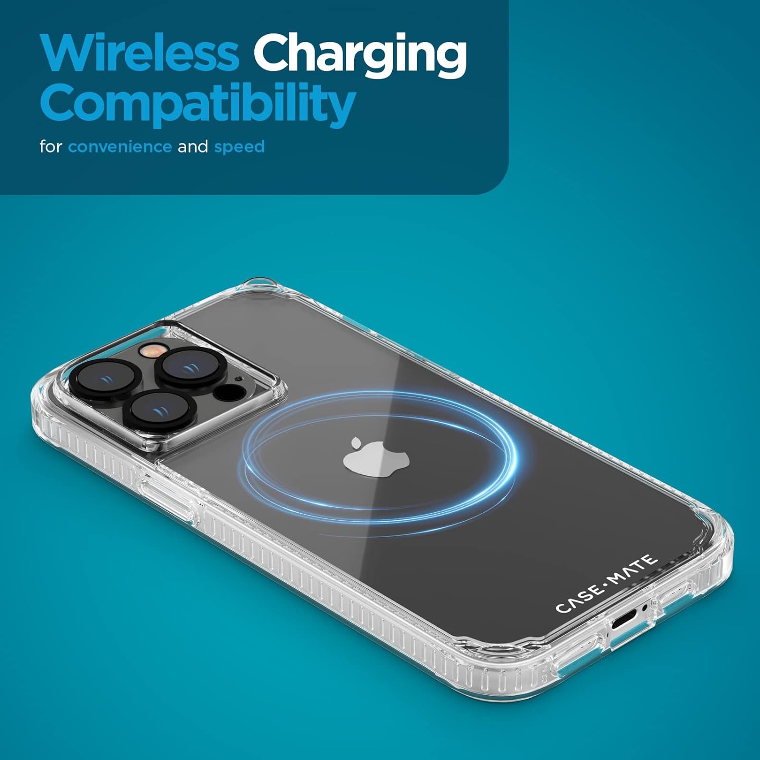Case-Mate [3 in 1] Protection Pack - iPhone 14 Pro Max Case (Tough Clear), Tempered Glass & Lens Protector- 15ft Drop Protection, Wireless Charging Compatible - Anti Yellowing, Shockproof Anti Scratch
