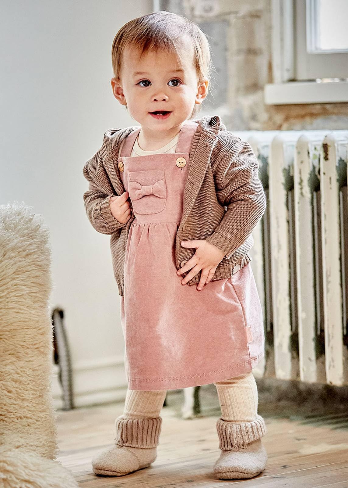 maximo Mädchen Latzkleid Cord