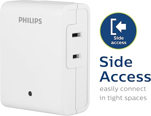 Miniatura 4 de Philips Accesorios Control remoto Philips Switch, diseño de muñeco de nieve, rango de 100 pies, funcionamiento inalámbrico, perfecto para