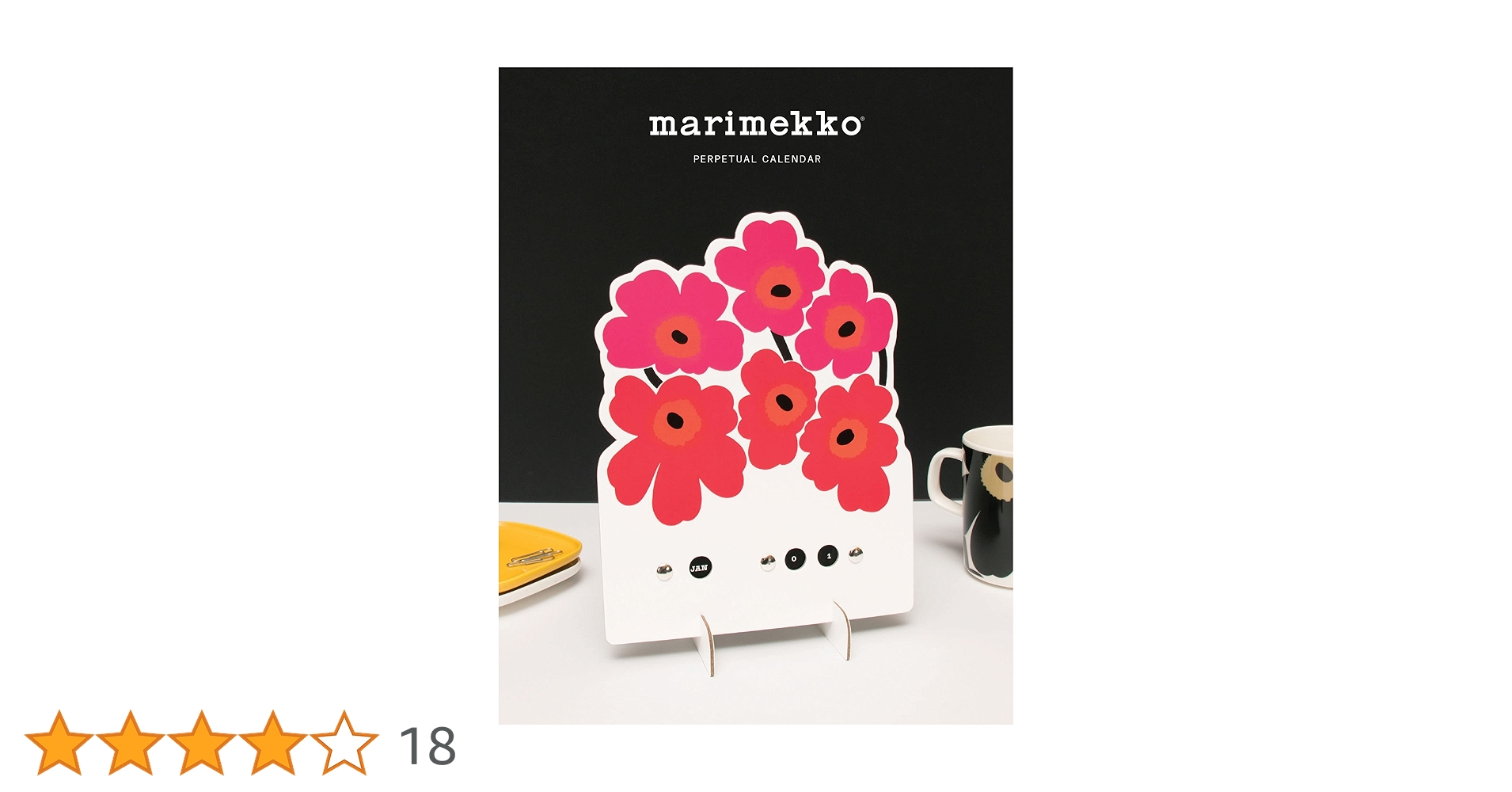 Amazon | Marimekko Perpetual Calendar | Marimekko | 輸入版カレンダー Amazon | Marimekko Perpetual Calendar | Marimekko | 輸入版カレンダー