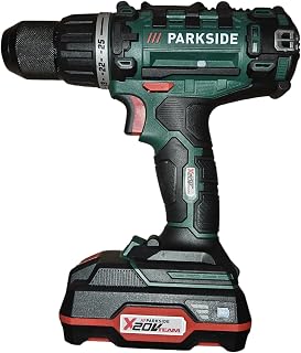 ParKSIDE® 20V 2-in-1 Battery Drill Driver Kit "PABS 20-Li G8", with 2 Batteries, Charger, Accessory Set, Cordless Screwdriver
