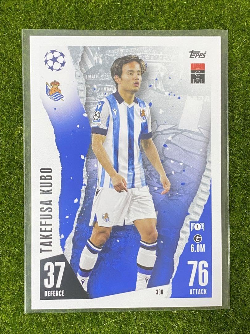 Amazon.co.jp: 23-24 Topps Match Attax 久保建英 レアルソシエダ