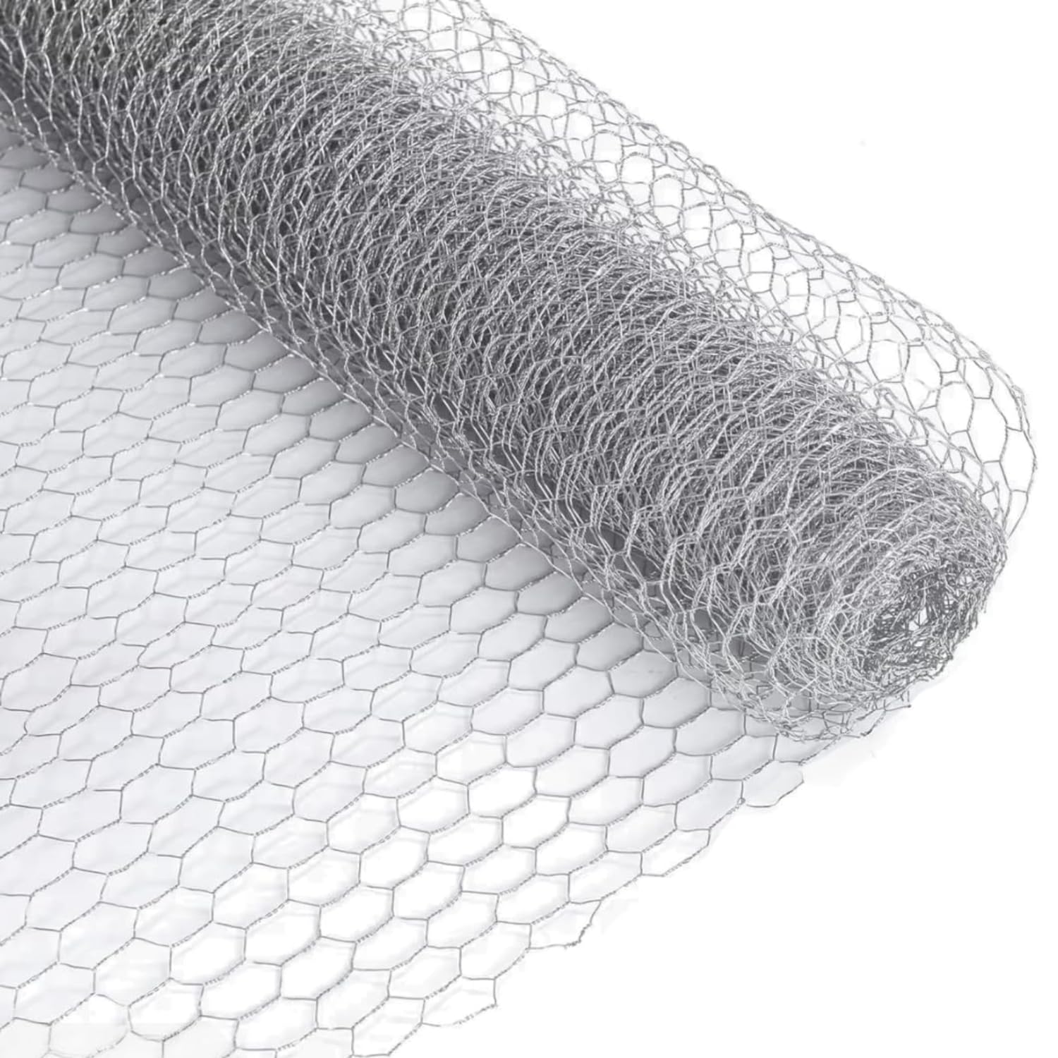 650mm X 10m Garden Border Fence Green PVC Coated Galvanised Wire Lawn - View #4