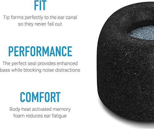 Miniatura 2 de Comply Puntas de repuesto de espuma viscoelástica para Google Pixel Buds y Google Pixel Buds A-Series  Máxima comodidad, ajuste seguro, aislamiento