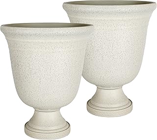 Worth Urn Planters: Lightweight, Textured, Decorative