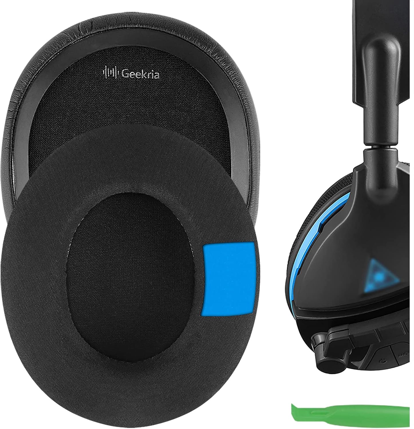 Geekria Sport Cooling Gel Replacement Ear Pads for Turtle
