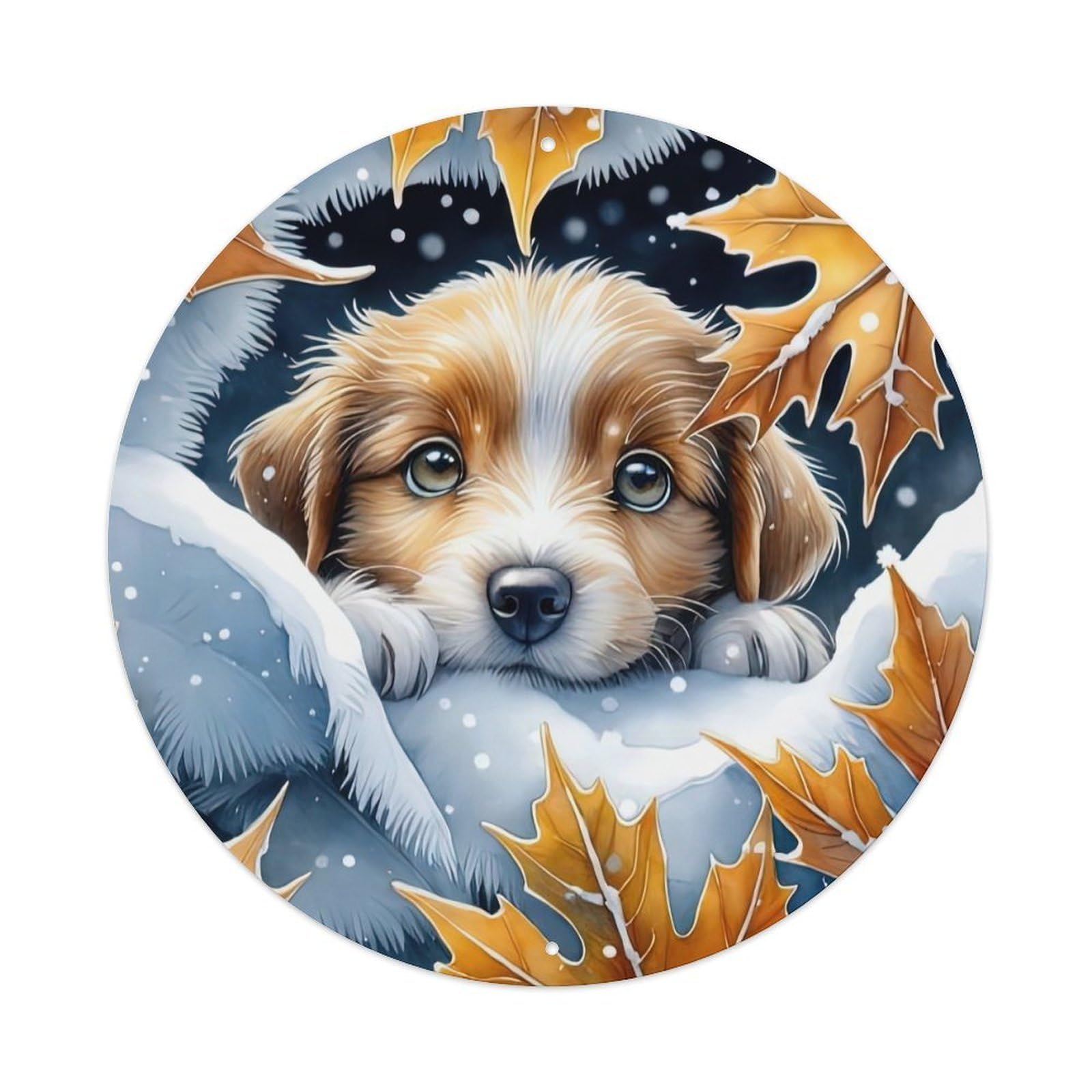 Animal Artwork Cavalier King Charles Spaniel Metal Tin Sign