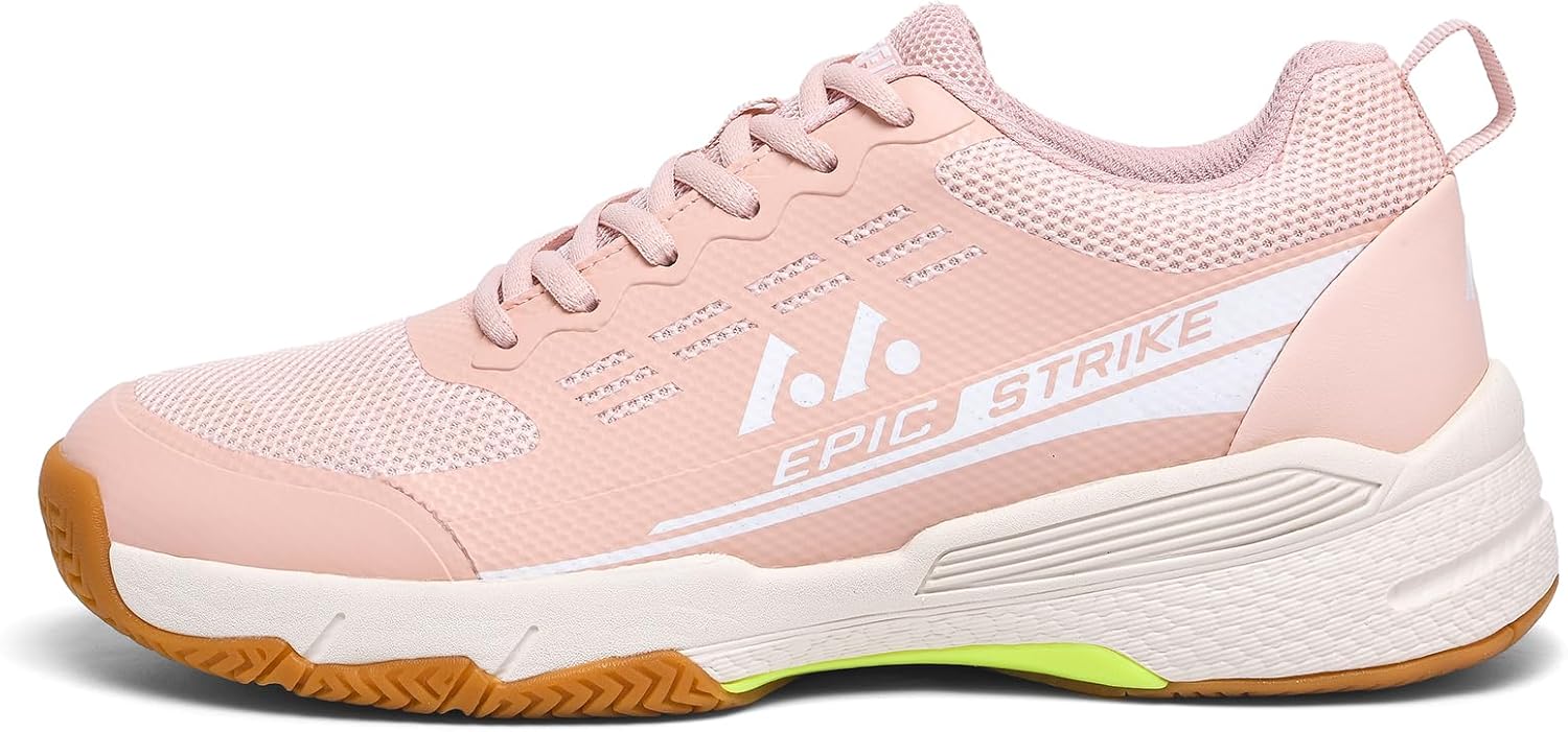 Women's Tennis Shoes - L031 for Training - Lightweight Non-Slip Court Pickleball Shoes with Cushioning Support