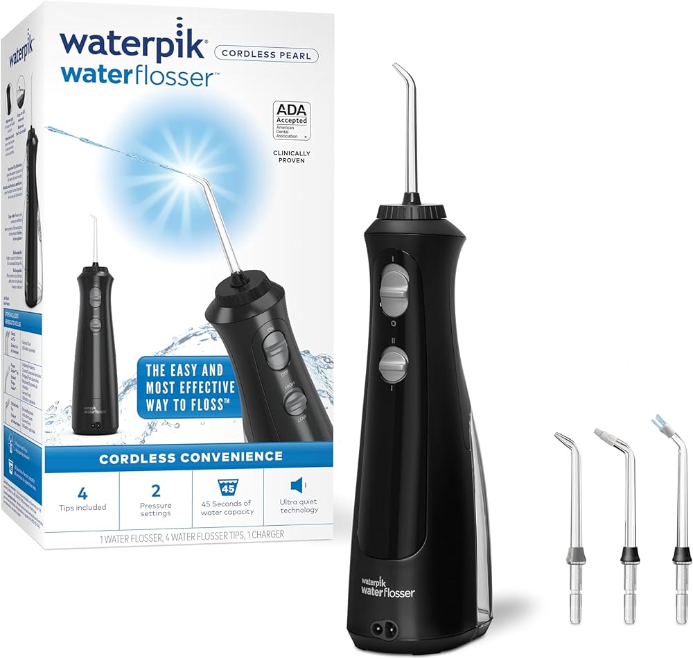 Waterpik Cordless Plus Rechargeable Water Flosser WP463, 41 OFF
