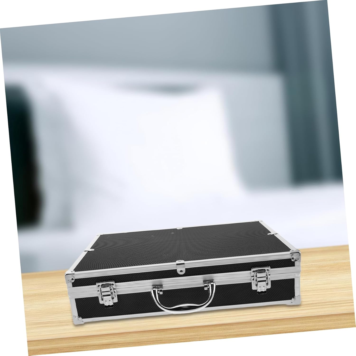 Ciieeo Microphone Carrying Case with Soft Lining Storage Box for Mics Impact Protection for Ktv Parties and Outdoor Activities