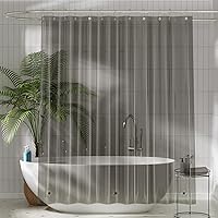 Vista 21 de Titanker 3G forro de PEVA para cortina de regadera, 72 x 78 pulgadas, forro plástico transparente, ligero e impermeable para cortina, para baño