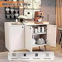 Vista 6 de Probrico Bisagras de gabinete de cocina de apertura suave, 10 pares (paquete de 20), bisagras ocultas de montaje en marco frontal de níquel satinado