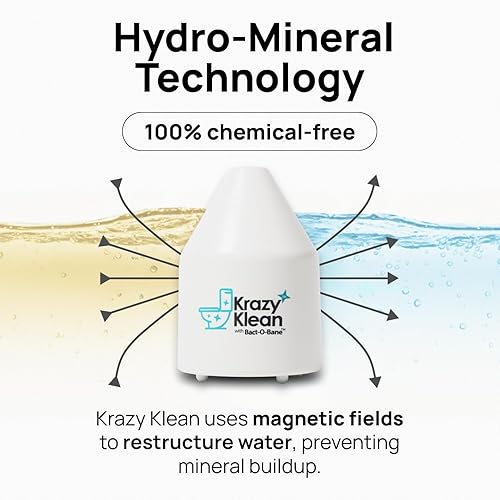 Miniatura 5 de Krazy Klean Official Pro, limpiador de inodoro, evita anillos de inodoro, dura 10 años