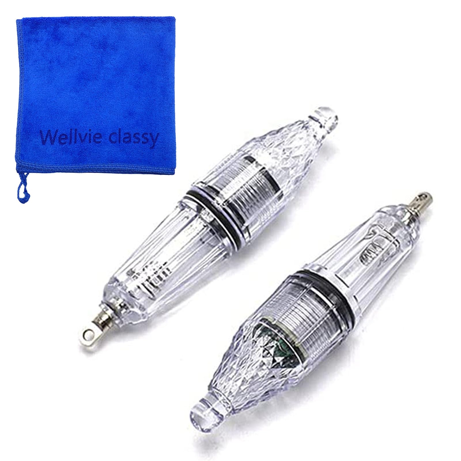 Amazon.co.jp: Wellvie classy LED集魚灯 高輝度 水中ライト 12cm 水中