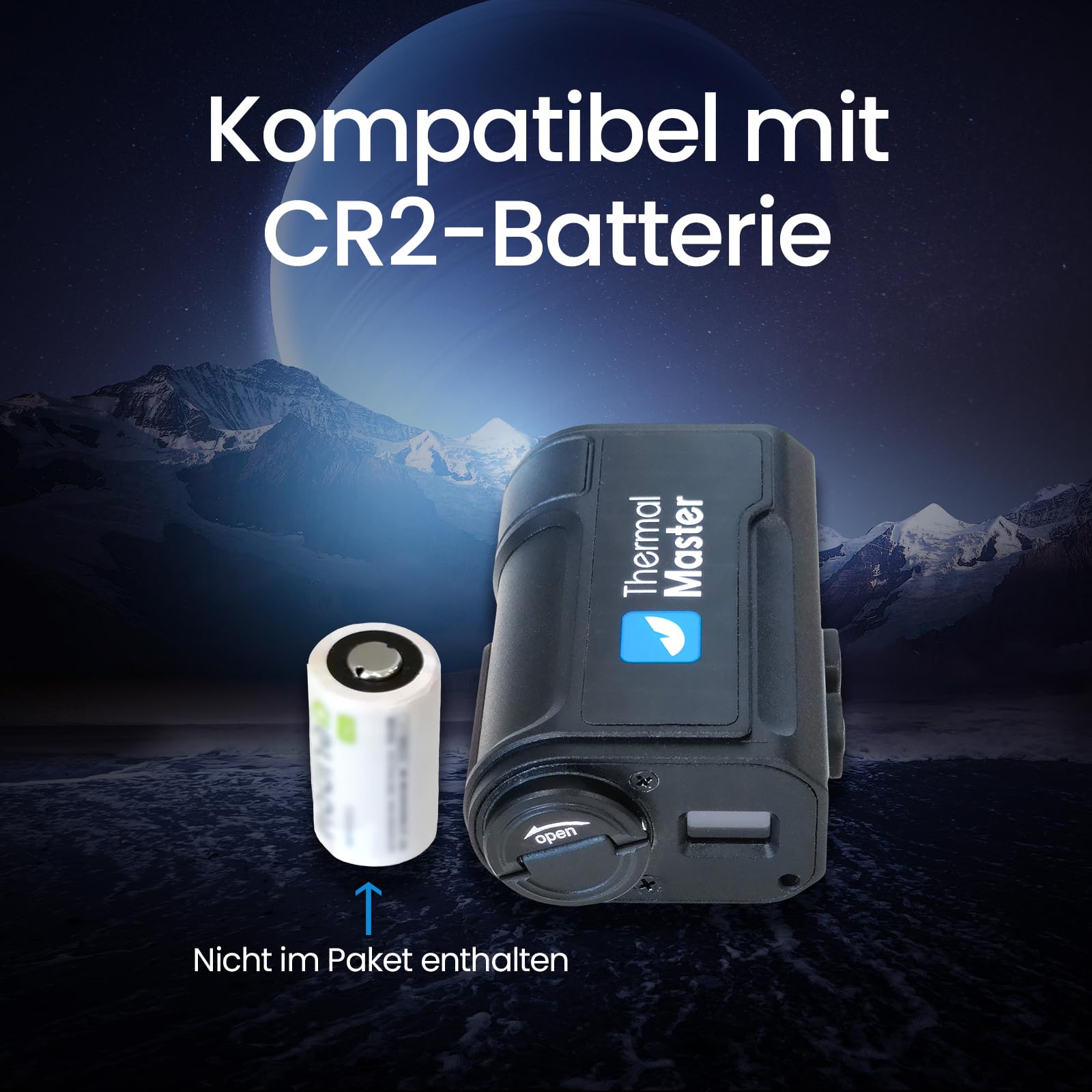 Thermal Master Laser Entfernungsmesser für Nachtjagd 600 m kontinuierlicher Messbereich 0,1 m hohe Präzision Geeignet für T2 Max X3 Wärmebildmonokulare