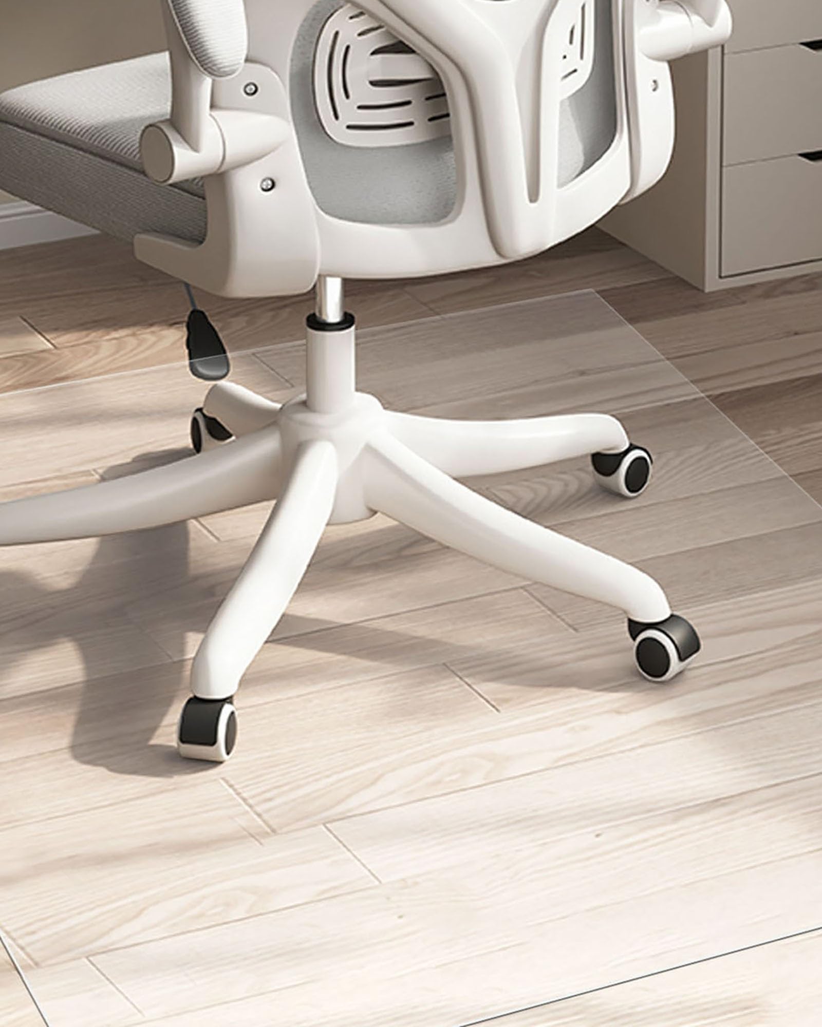 Chair Mat Protection Floor Mat Clear Office Desk Chair Mat Pad for Hardwood Floor Transparent Anti-Slip Floor Protector