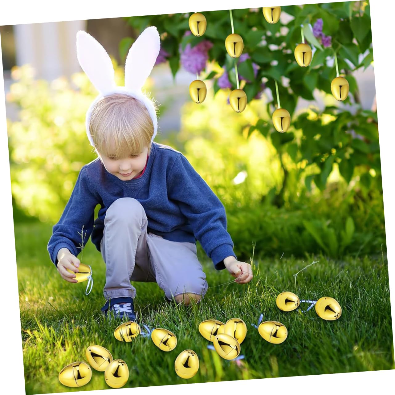 Amosfun 100pezzi Uova di Pasqua Riempibili Plastica Decorazioni per Feste Pasquali Uova Vuote per Giochi e Regali di Accessori per Celebrazioni Festive