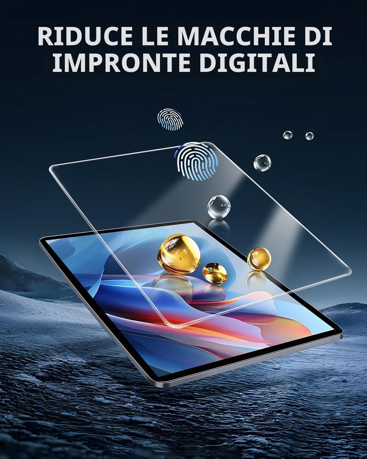 12,3" All-in-One Pellicola Protettiva per Hyundai Tucson 2025 2026 | Protezione Schermo, 9H Vetro Temperato, Anti-Impronta Digitale, Antigraffio Alta Sensibilità, Tucson NX4 Navigatore Accessori
