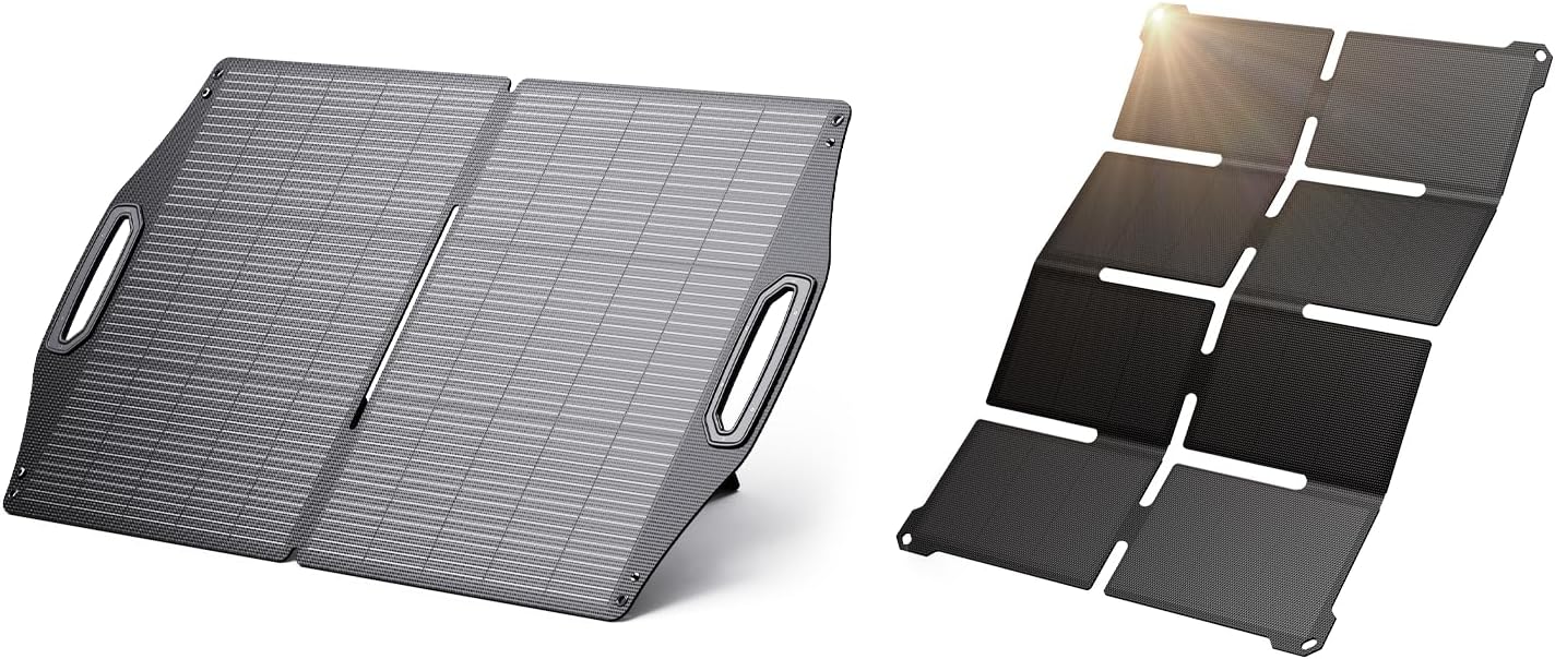 BigBlue 100W Solar Panels and BigBlue 25W Solar Panels