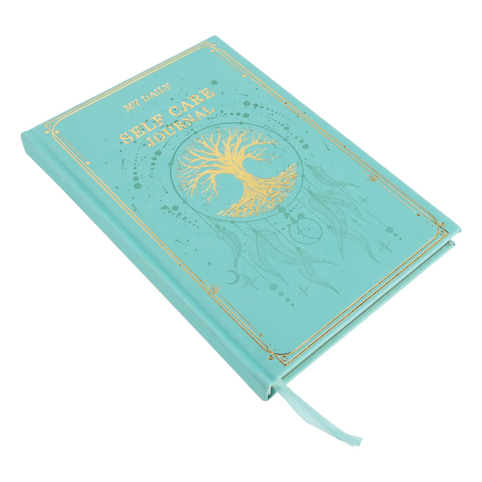 Journal de réflexion A5 bleu clair carnet de gratitude et bien-planification - 8
