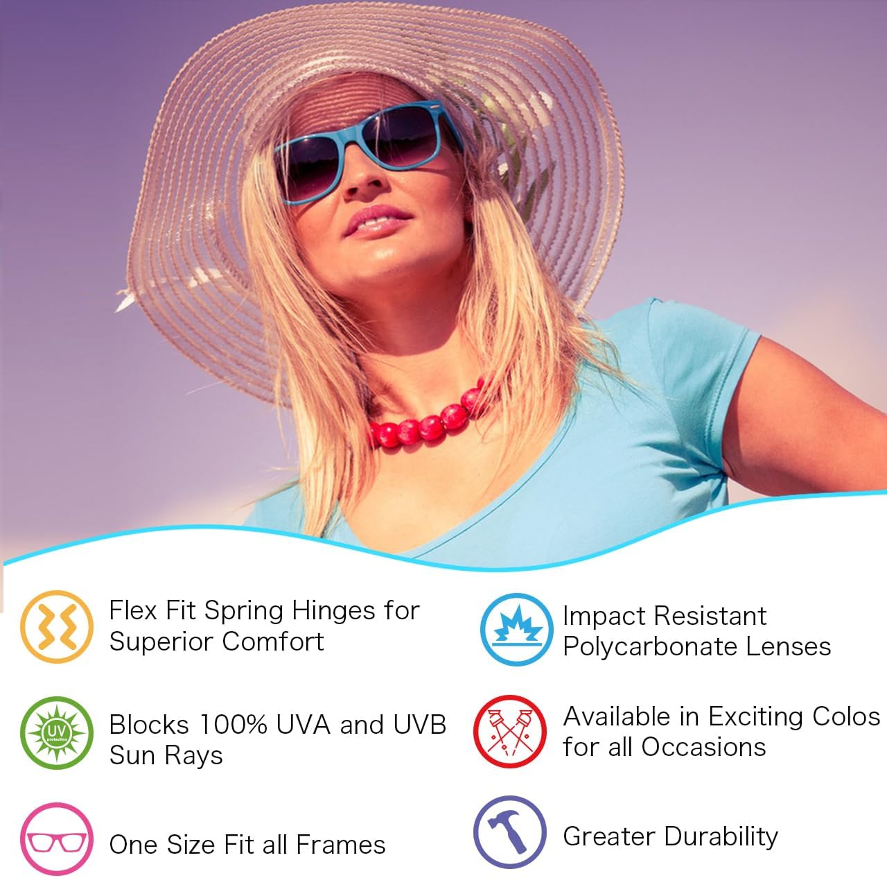 Party Sunglasses Bulk - Adult Retro Plastic Pack of 12 Vintage Sunglasses for Men Women - Party Favors - Image 4