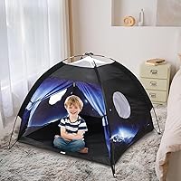 Vista 4 de Tienda de juegos para niños Lucky Castle Casa de juegos para niños y niñas Tienda de campaña fácil y divertida Tienda de campaña desmontable