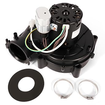 7062-4708 Furnace Draft Inducer Blower Exhaust Vent Venter Motor Compatible with Luxaire Furnace & Fasco A227 Models, Replace 7062-4708S 024-27641-000 14750, 115V 3450RPM 1/25 HP