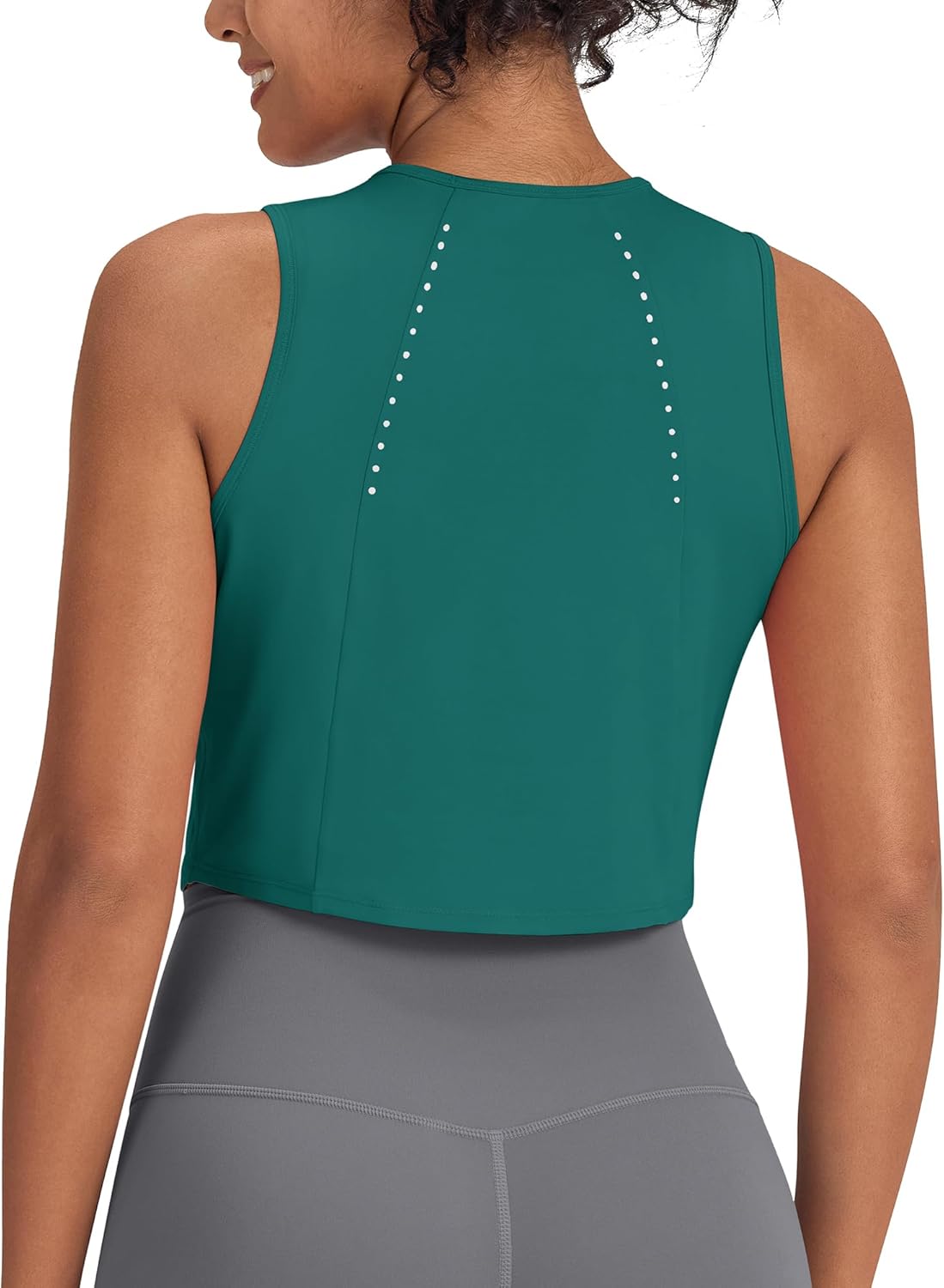 G4Free Lightweight Workout Tank Tops for Women Fast Dry Athletic Gym Crop Top Sleeveless Running Shirts