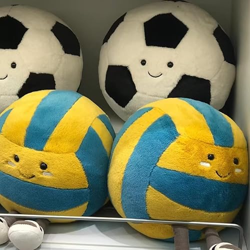 Miniatura 7 de Linda almohada de felpa deportiva suave para voleibol, divertidos regalos de voleibol para adolescentes y niños