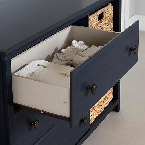 Miniatura 6 de South Shore Cómoda de algodón de azúcar de 3 cajones con cestas, arándano