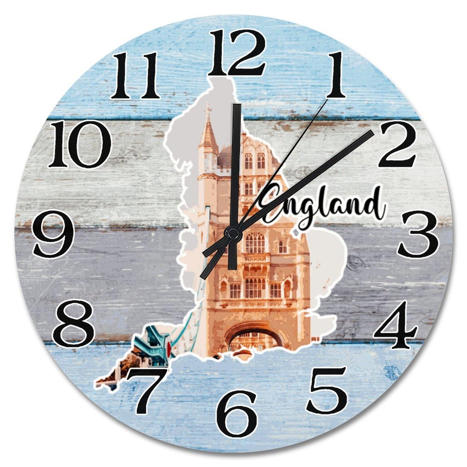 Horloge Angleterre cadeau deco pour chambre et salon