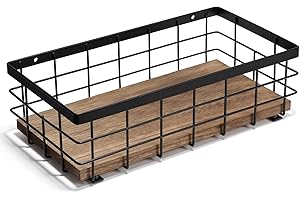 TJ.Moree Small Metal Wire Basket - Decorative and Functional Storage Solution