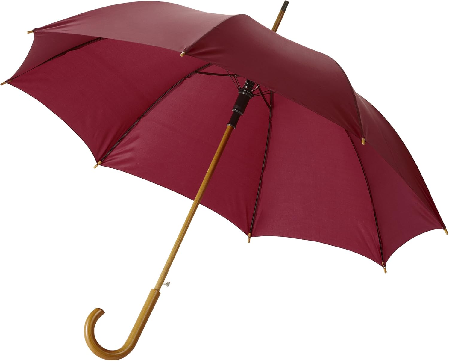 Bullet 23in Kyle Automatic Classic Umbrella (Pack of 2) (One Size) (Forest Green)