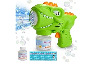 Dinosaur Bubble Gun Blaster for Easter Basket Stuffers