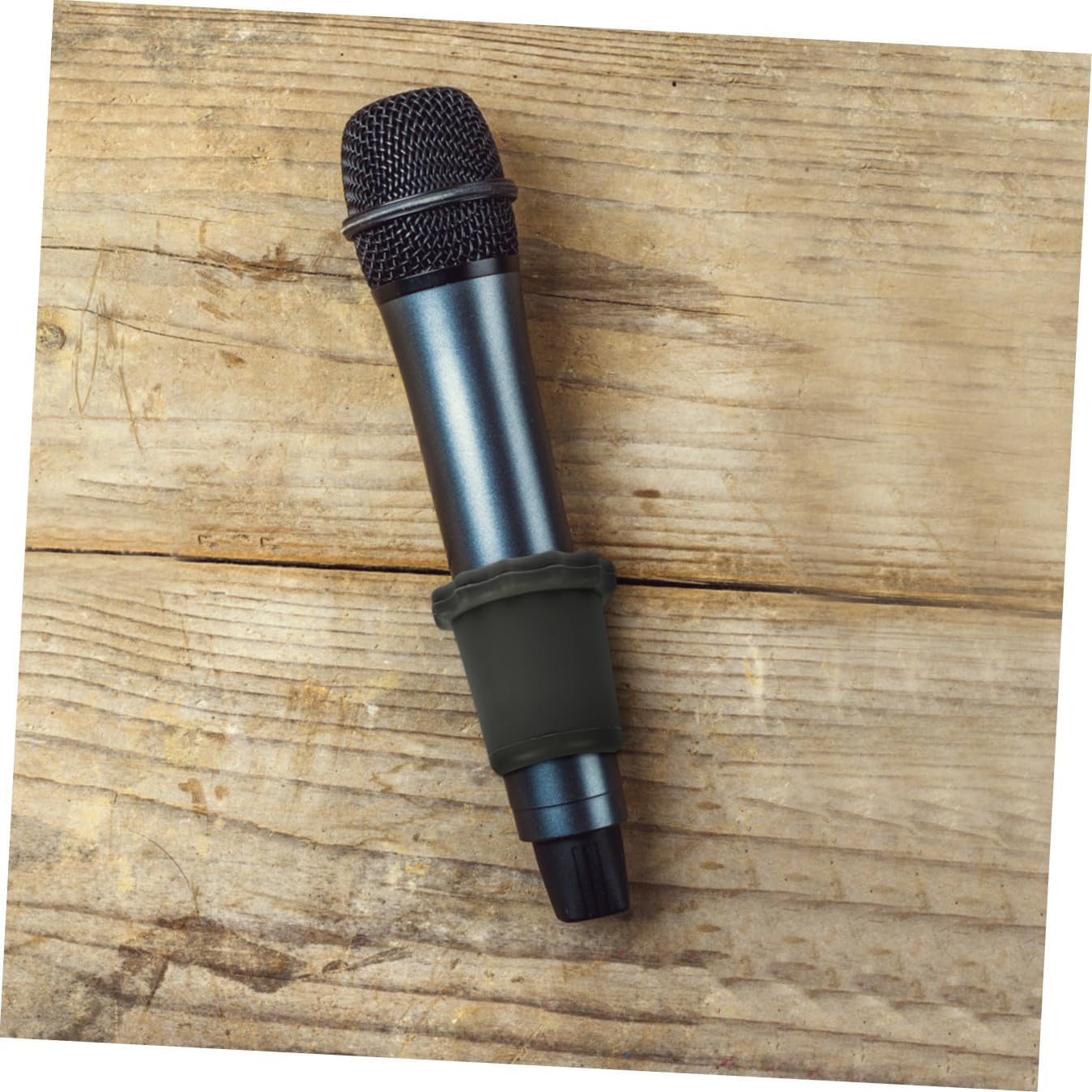 COHEALI 6Pcs Anti-Slip Silicone Bottom Rod Sleeves for Wireless Microphones Handheld Mic Protection Covers Shockproof and Anti-Rolling Design for Musicians and Performers image 4