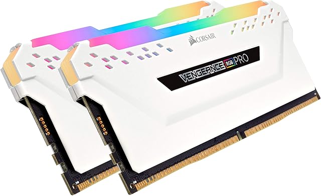 Corsair CMWLEKIT2W Vengeance RGB PRO DDR4 Light Enhancement Kit (Without Built-in Memory) Enthusiast RGB LED Illuminated Memory Kit - White
