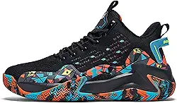 Tênis de basquete antiderrapante masculino para treinamento e esportes ao ar livre