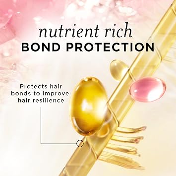 Pantene Nutrient Blends Miracle Moisture Boost Rose Water Shampoo & Conditioner Dual Pack for Dry Hair, Sulfate Free