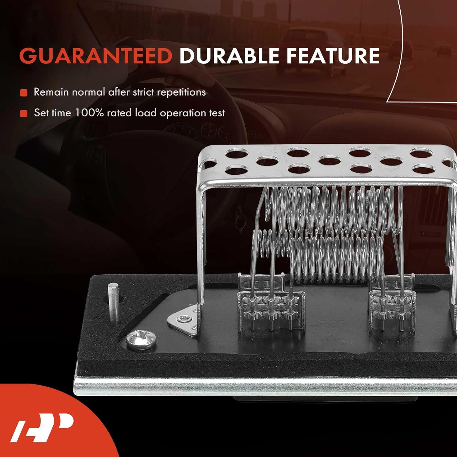 A-Premium Front HVAC Blower Motor Resistor Compatible with Dodge Dakota 1997-1999, Durango 1998-1999, Replace# 55055467, 55055467AB