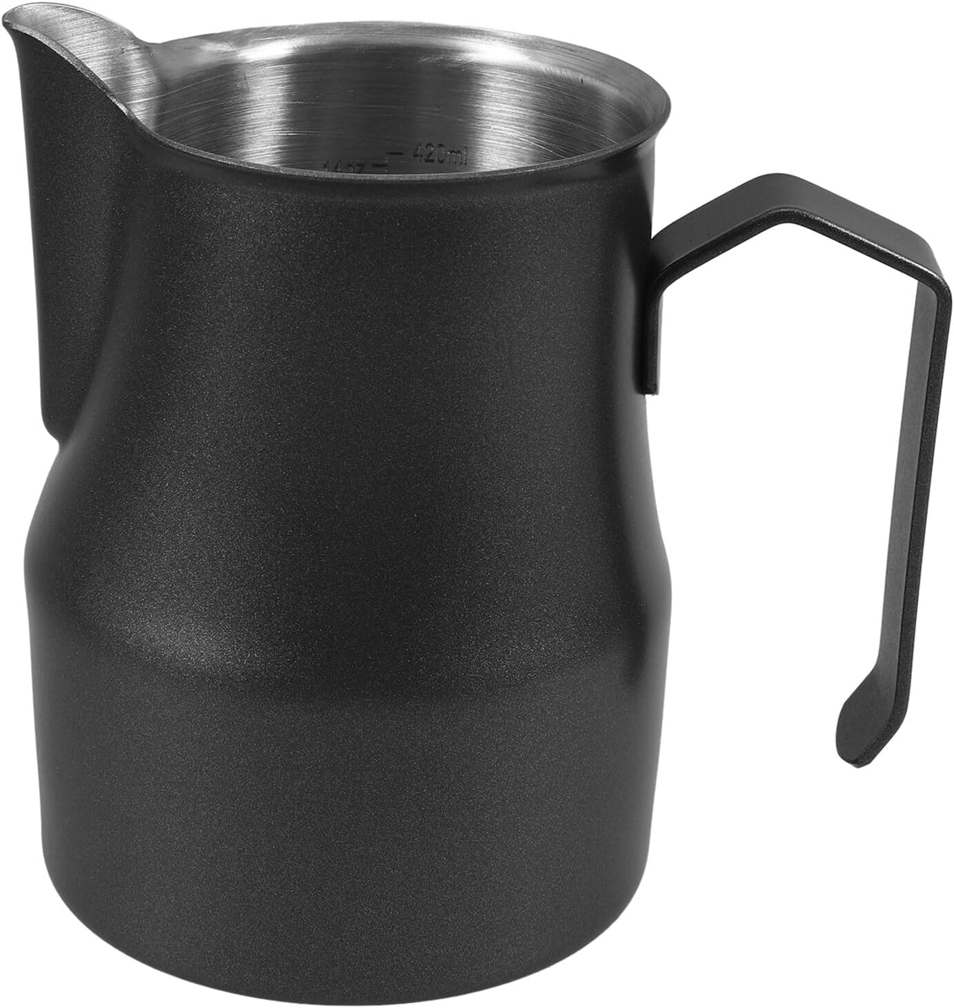 DOITOOL Stainless Steel Milk Frother Pitcher Thickened Steaming Pitcher for Espresso Latte Art Robust Coffee Steaming Cup with Ample Capacity for Home and Professional Cafe Use
