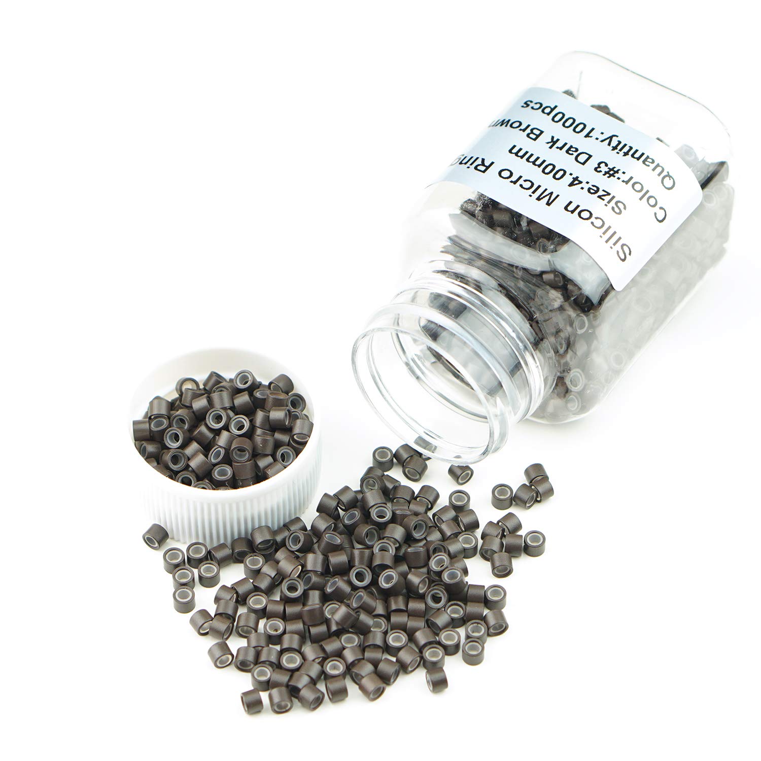 Haarverlängerung, Nano Beads 3mm, #11 Hellbraun