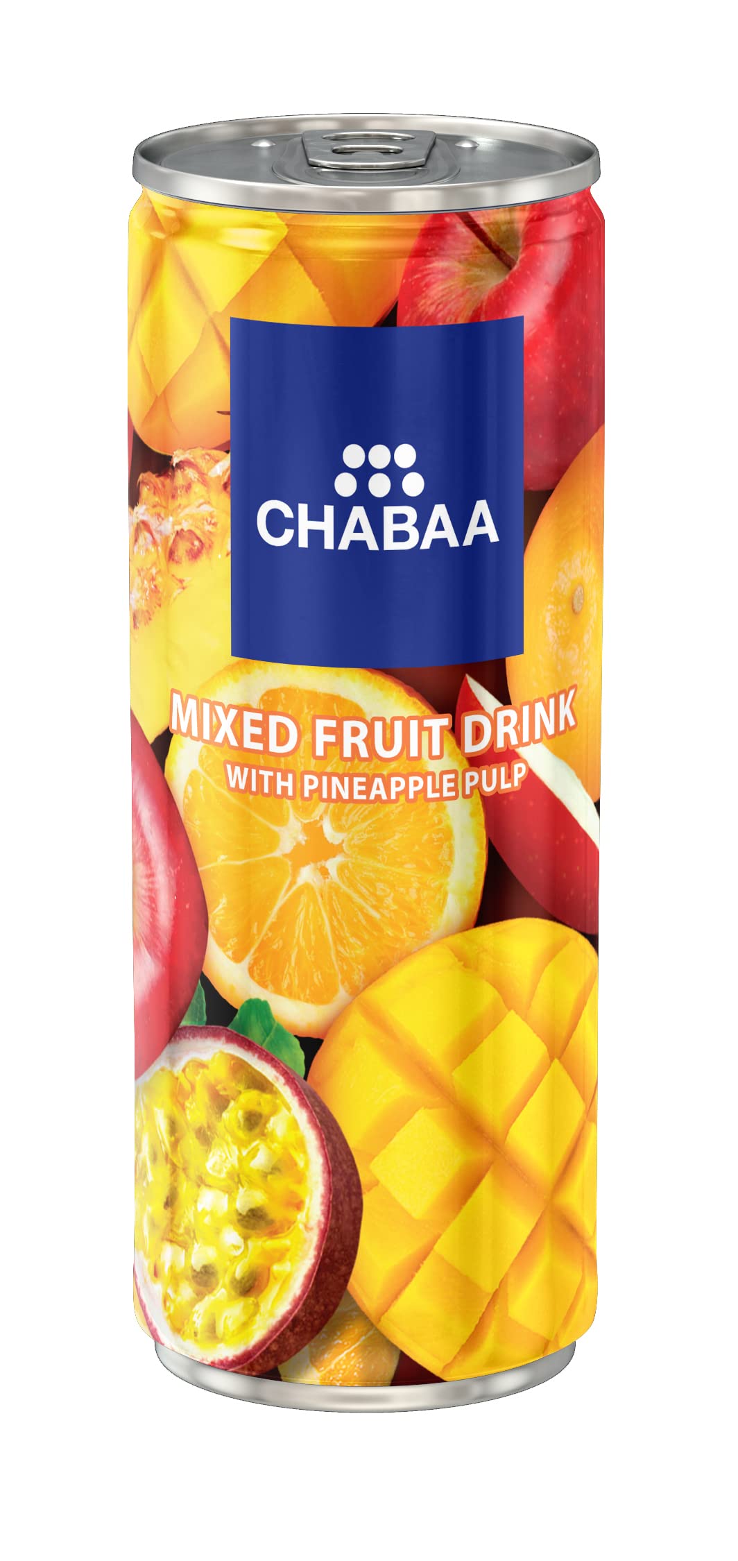 Chabaa Mixed Fruit Juice with Pineapple Flesh, 7.77 fl oz ℮ 230 ml
