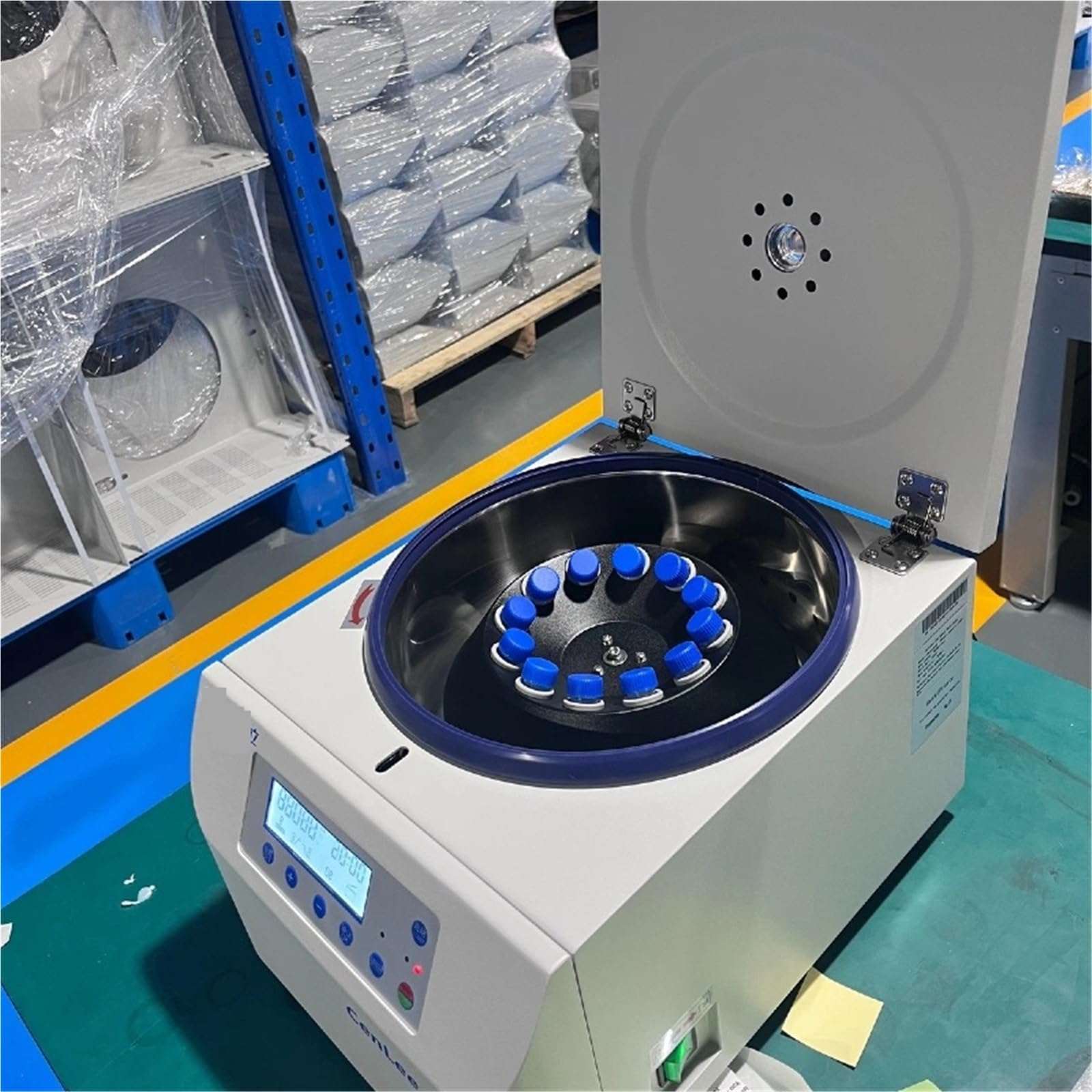 Centrífuga, 4000 rpm para máquina centrífuga de sangre, venta al por mayor personalizada con rotor angular, capacidad 12x10ml para laboratorios(6x50ml Angle Rotor O)