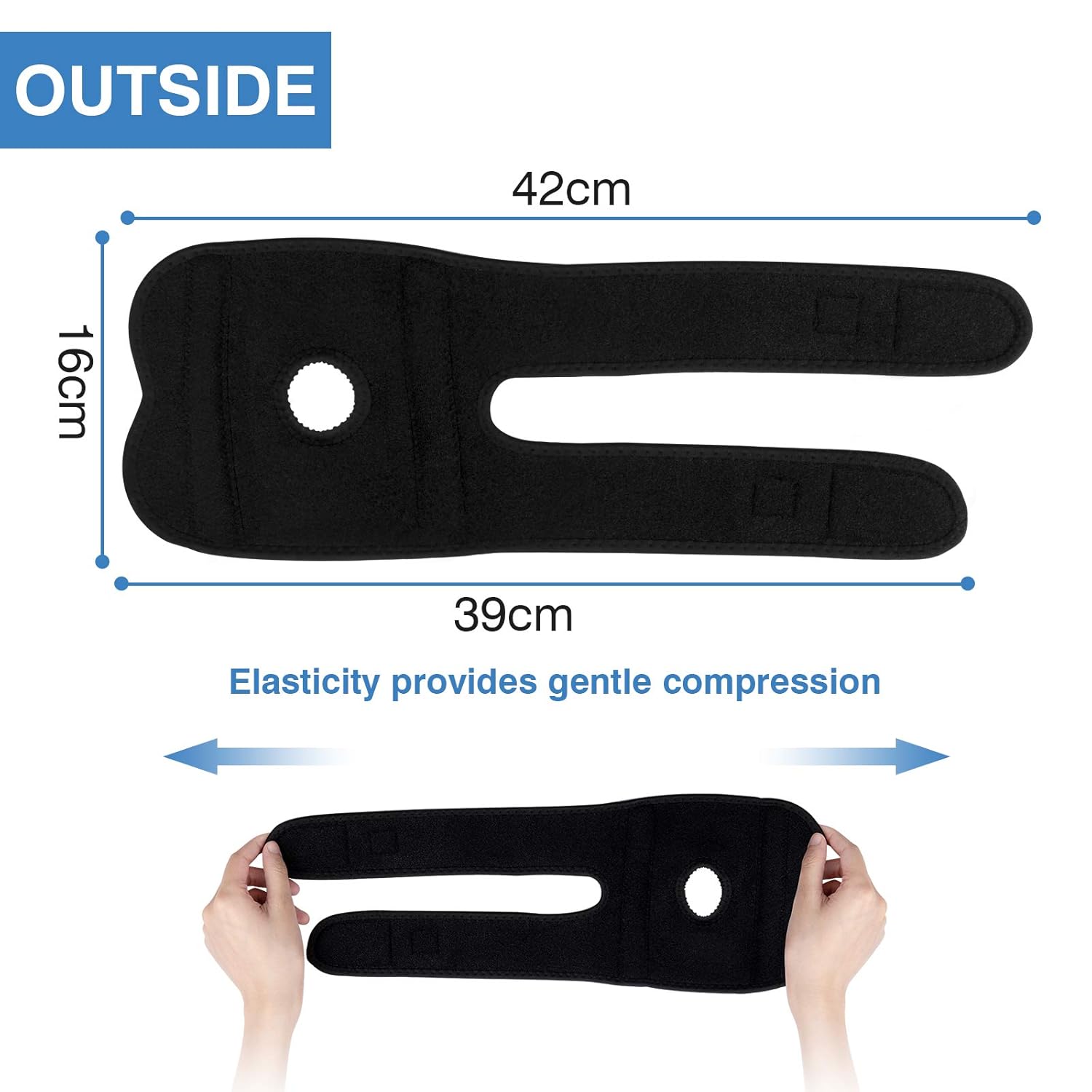 Elbow Brace Compression Sleeve，Future Way Tennis Elbow Brace for Men and Women, Adjustable Elbow Strap with Dual-Spring Stabilizer : Health & Household