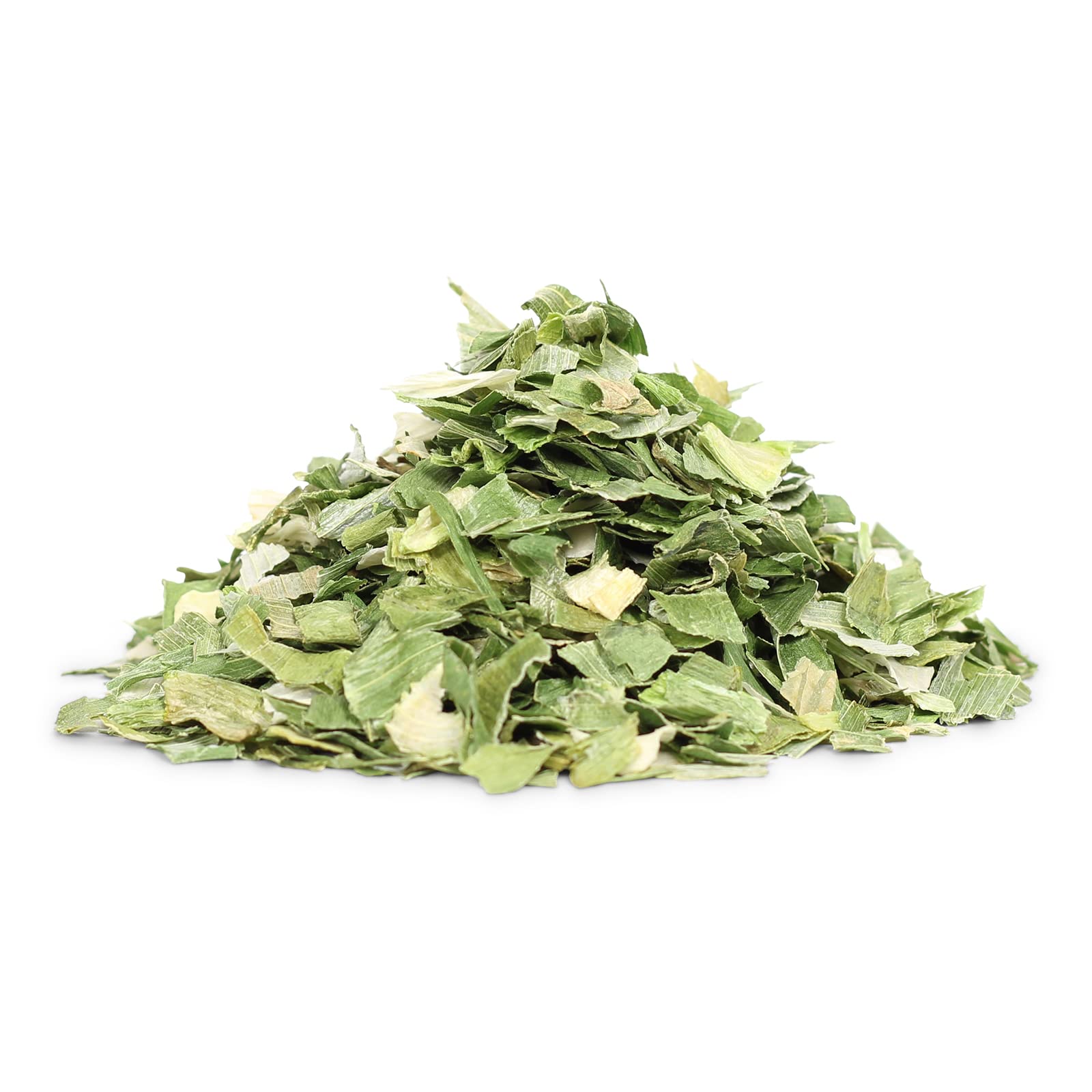 Gourmet Dried Leek Flakes by Its Delish, 1 Lb (16 Oz) Bulk| Green and White Leek Chopped | Vegan and Kosher Dried Vegetables for Convenient Meals and