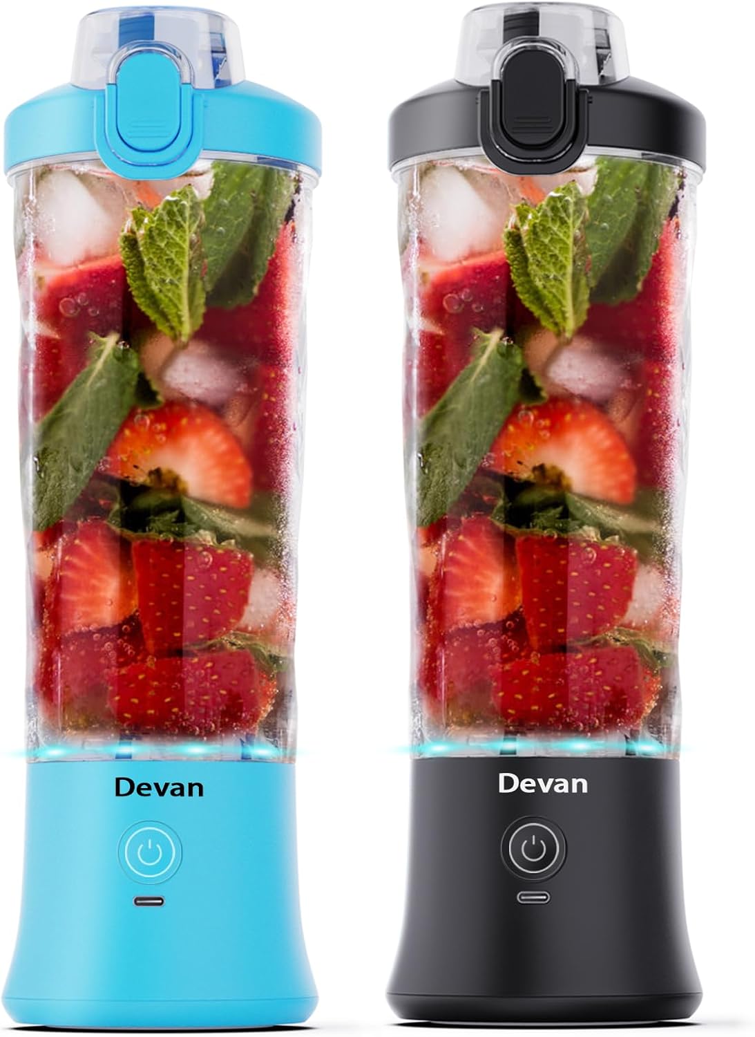 2 Pack Portable Blender,270 Watt for Shakes and Smoothies