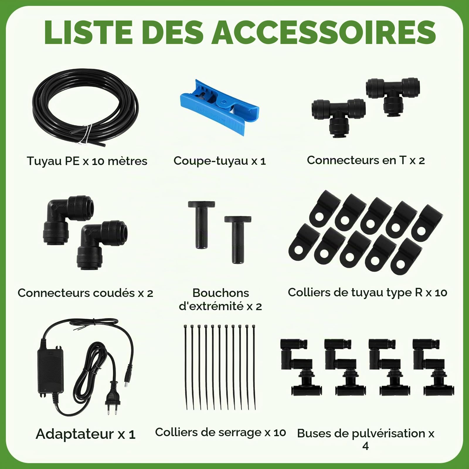 BAOSHISHAN Système de brumisation humidificateur pour Reptiles