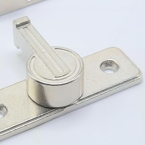 Miniatura 4 de Cerradura de puerta de granero, cerraduras de puerta corredera de 90 grados, pestillos de puerta abatibles, pestillo de puerta de seguridad para