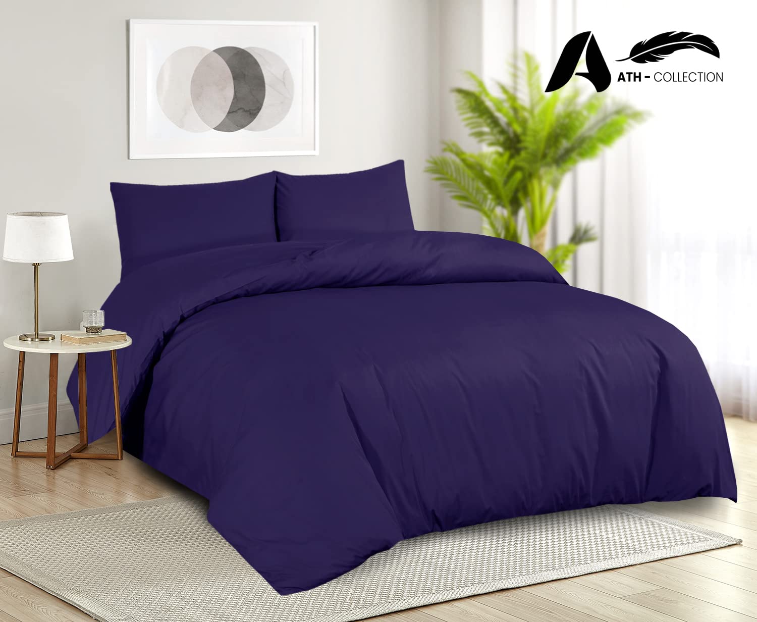 AATH COLLECTION Duvet Cover Bedding Set, Single, Double, King - Image 2